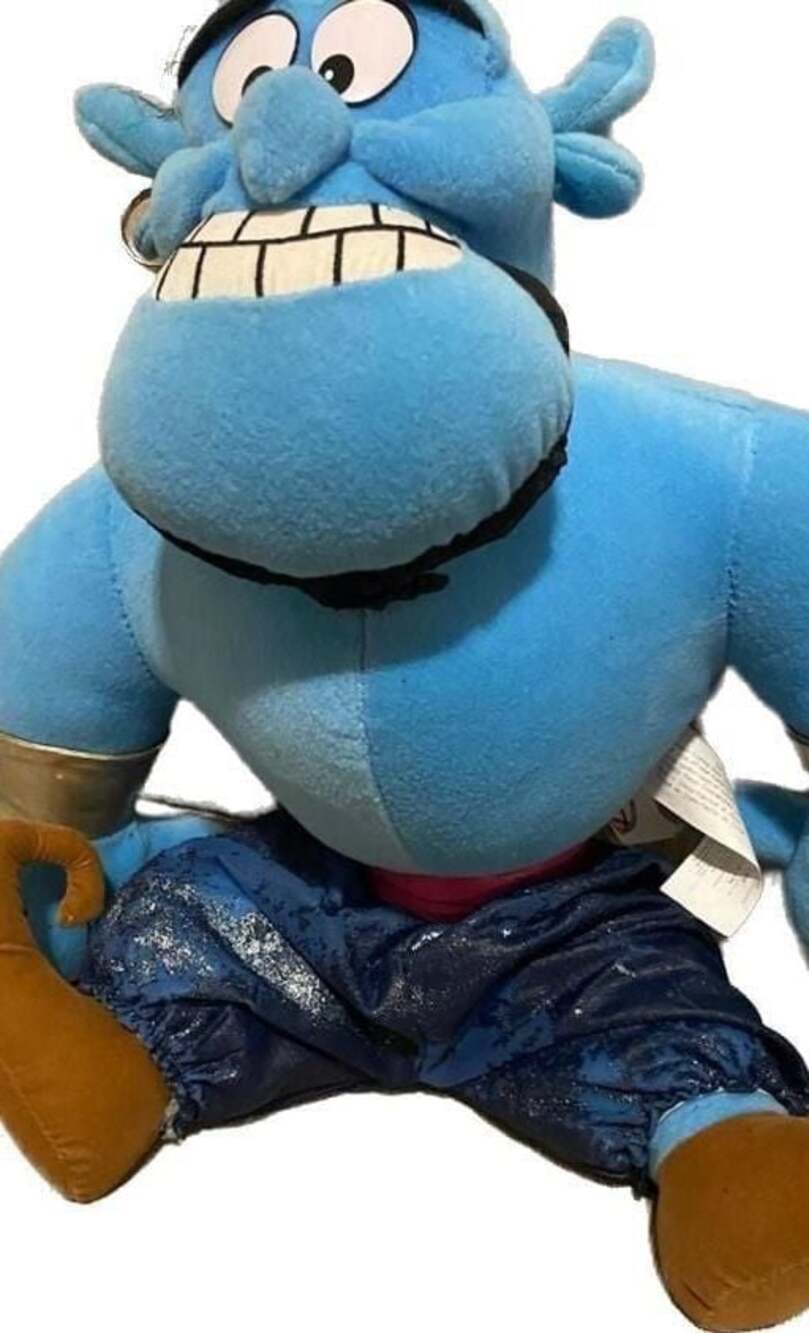 Disney Store Aladdin Genie Plush Stuffed Toy